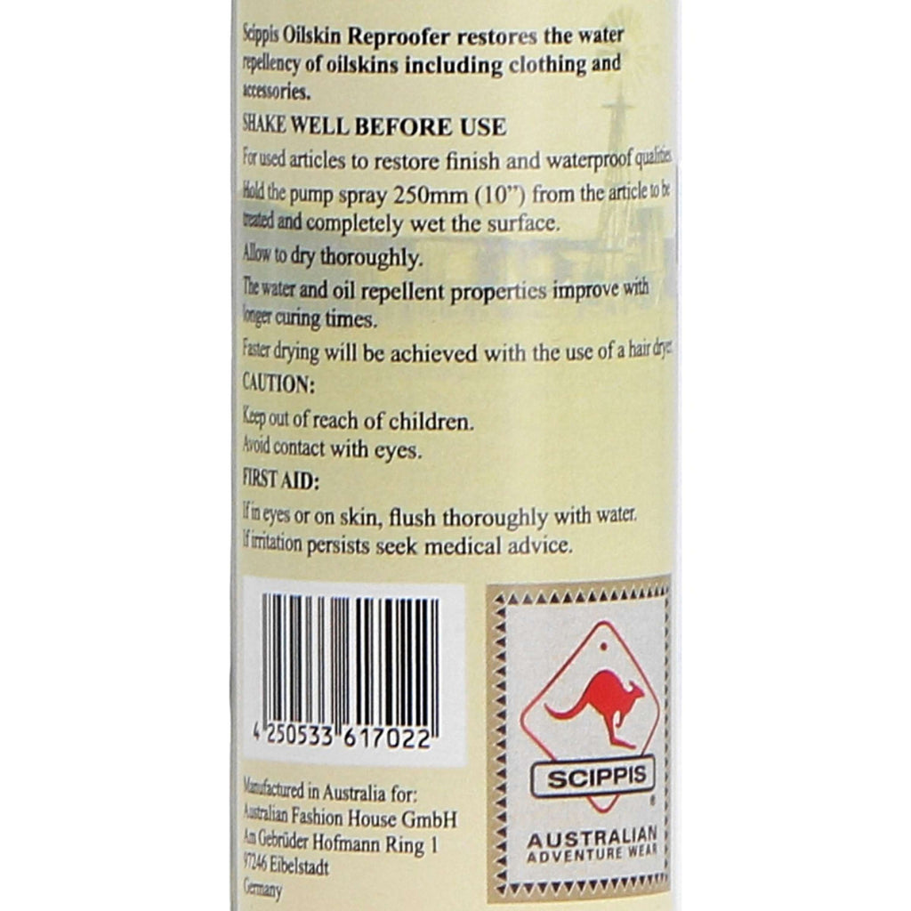 Scippis Spray Impermeabilizante Wax Reproofer