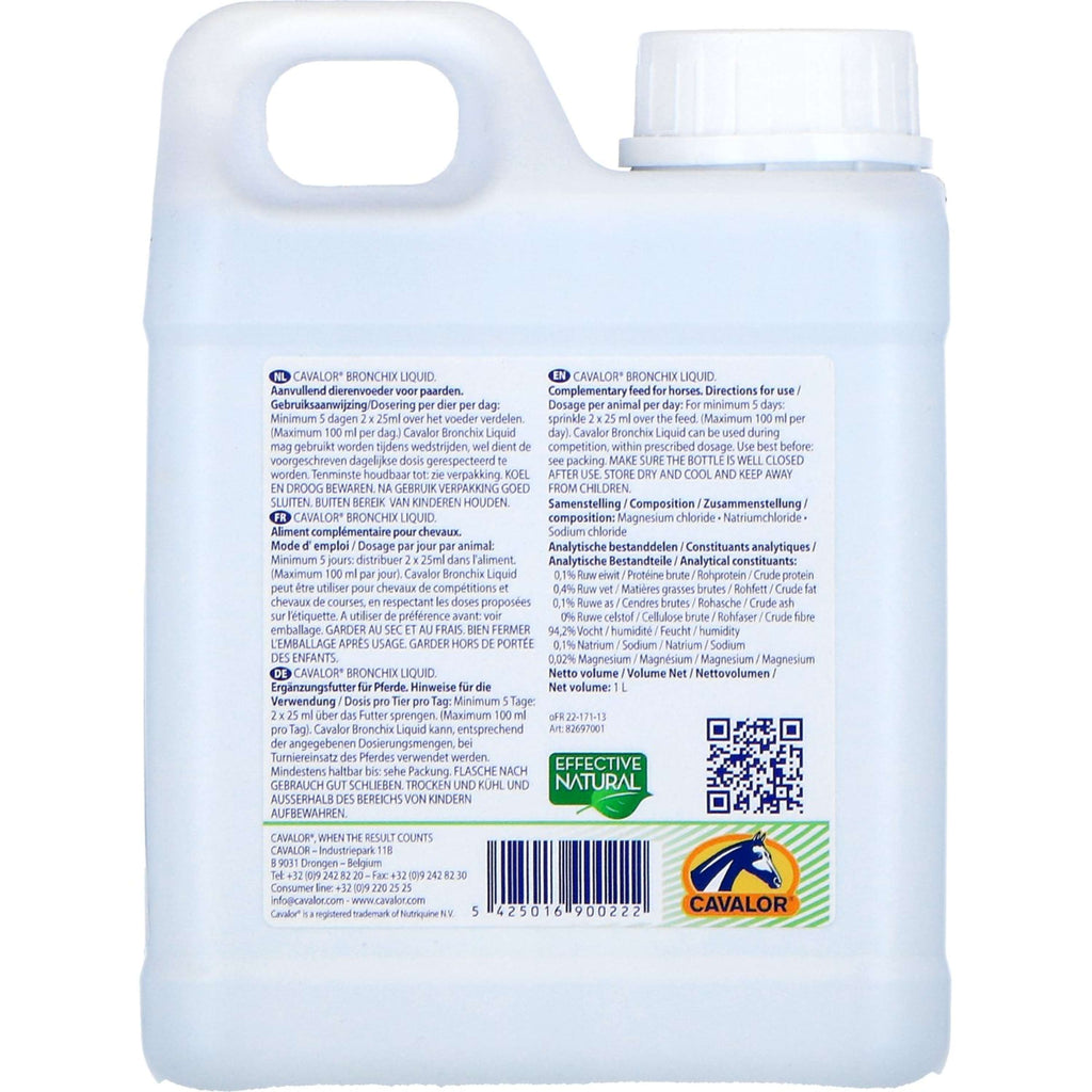 Cavalor Soporte Respiratorio Bronchix Liq