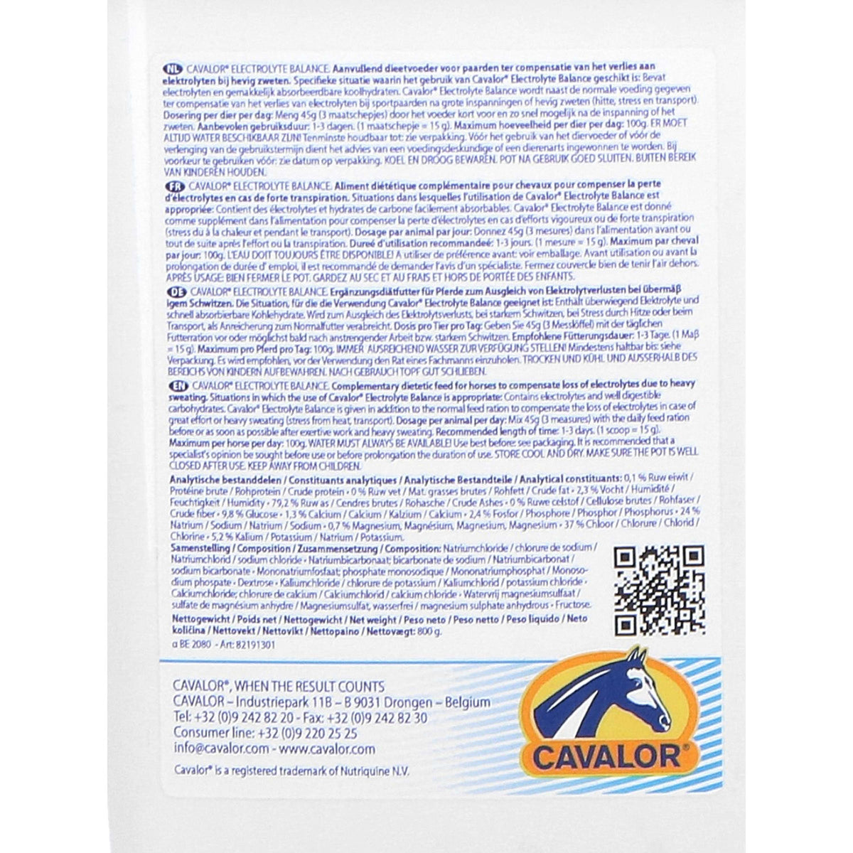 Cavalor Electrolitos Electolyte Balance