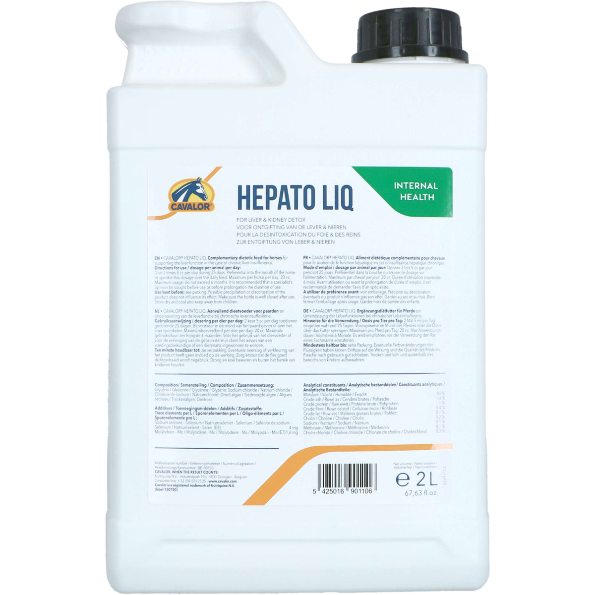 Cavalor Alimento Dietético Hepato Liq