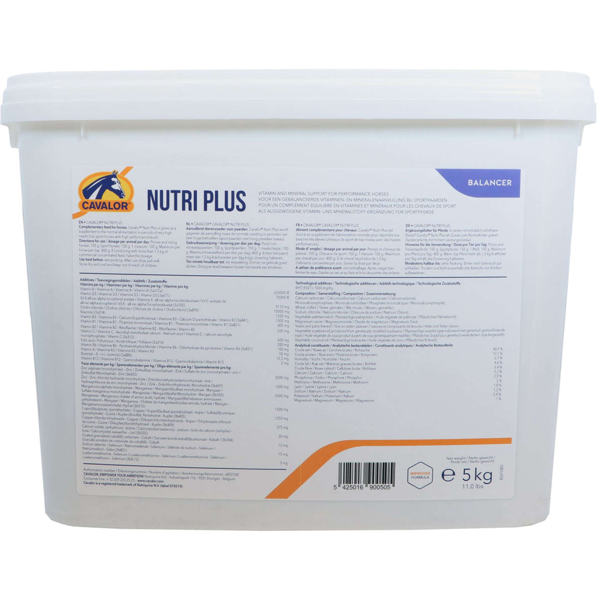 Cavalor Mezcla de Pellets Nutri Plus