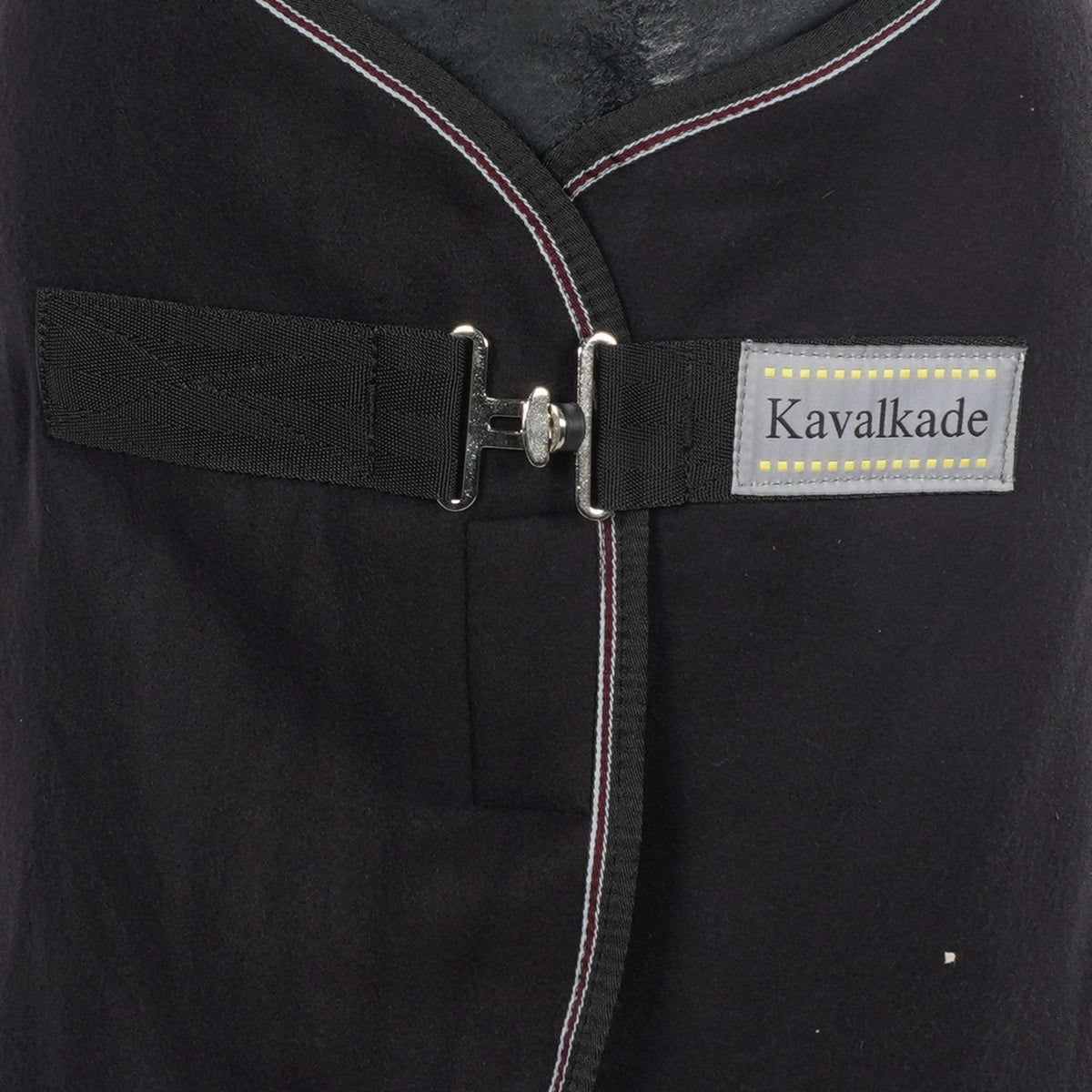 Kavalkade Manta para el sudor Ecoline Fleece Negro
