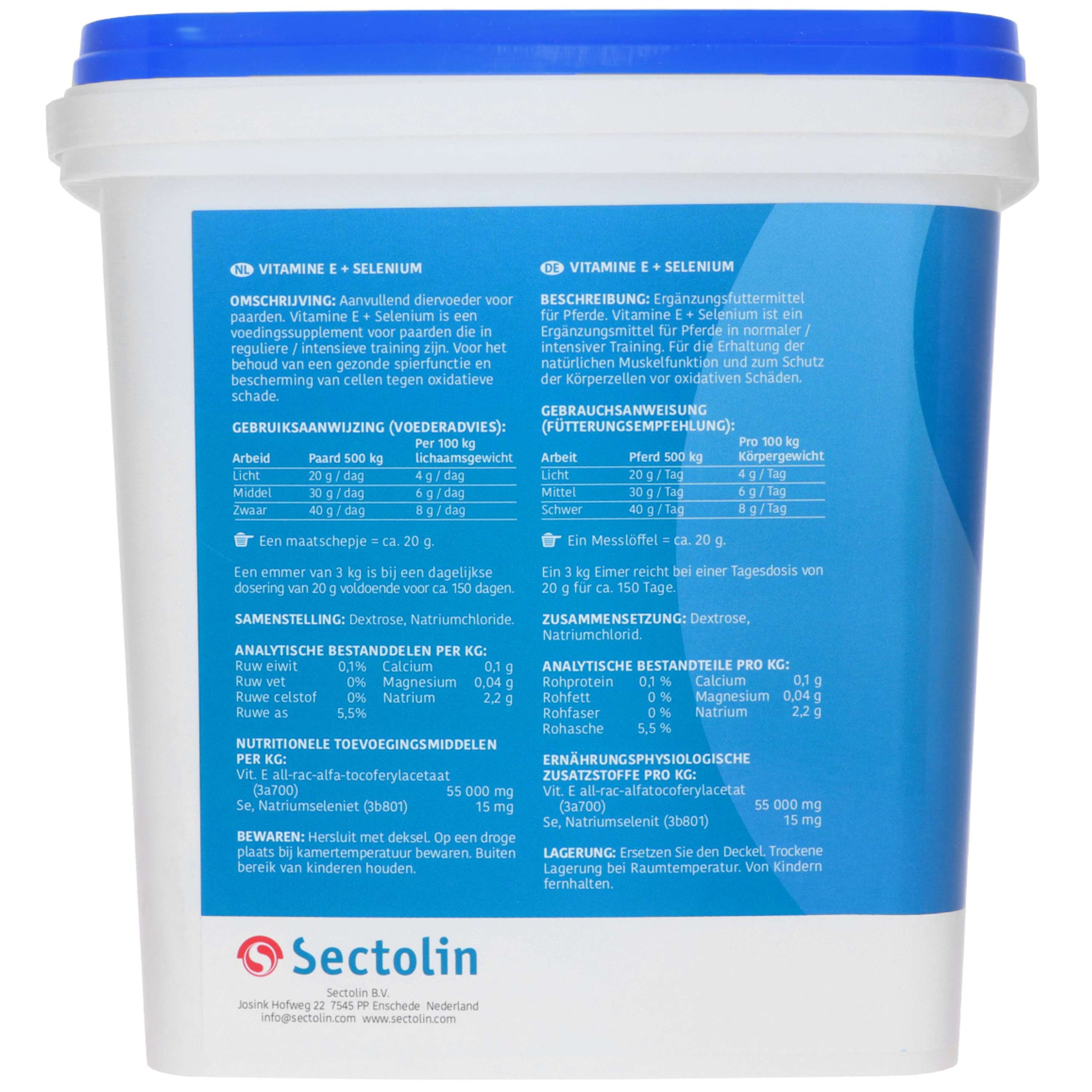 Sectolin Vitamina E + Selenio Equivital Sectolin Vitamina E + Selenio Equivital
