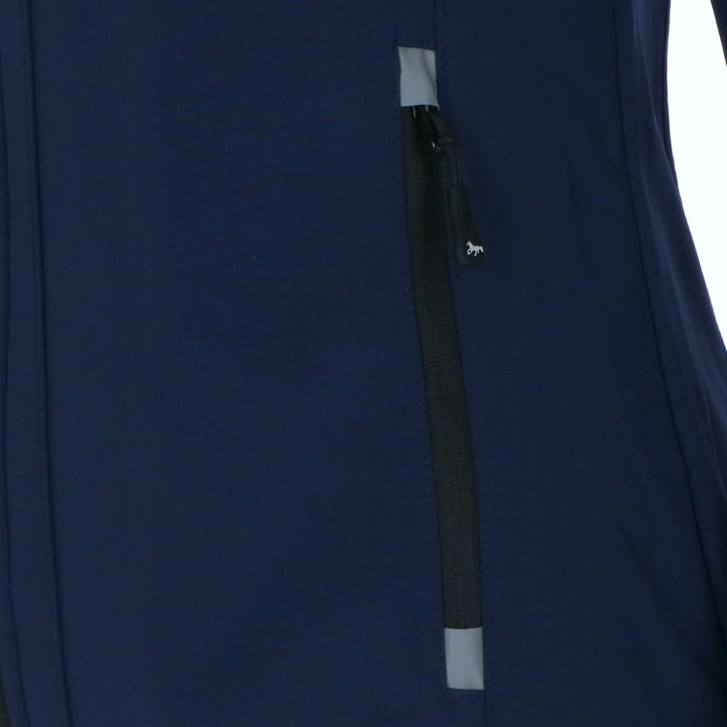 HKM Softshelljack Sport Azul oscuro