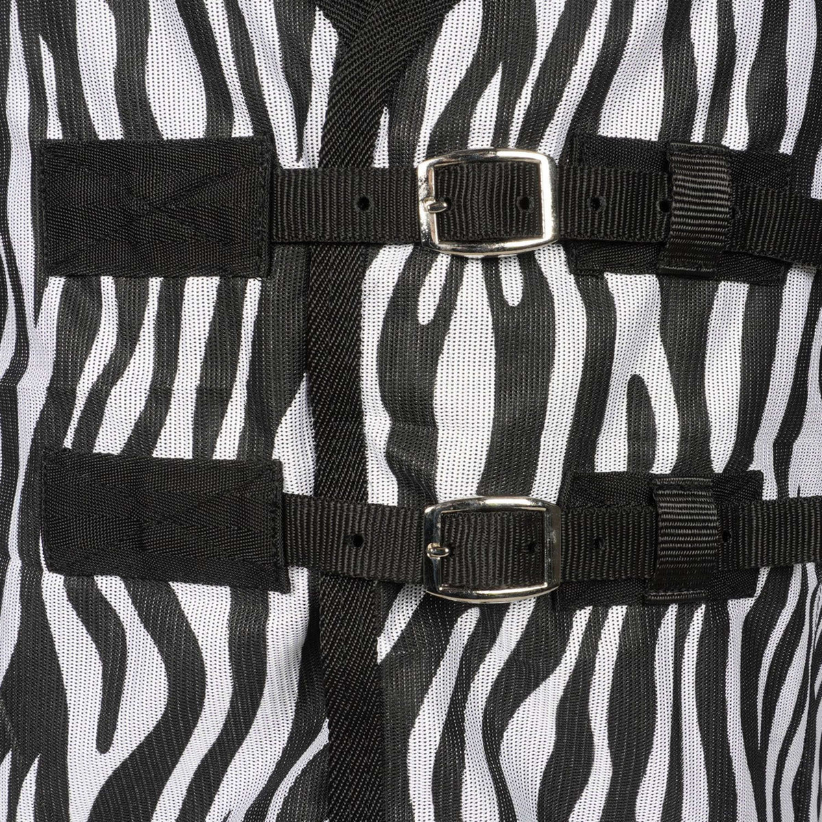 Harry's Horse Manta Antimoscas Capucha Desmontable Zebra