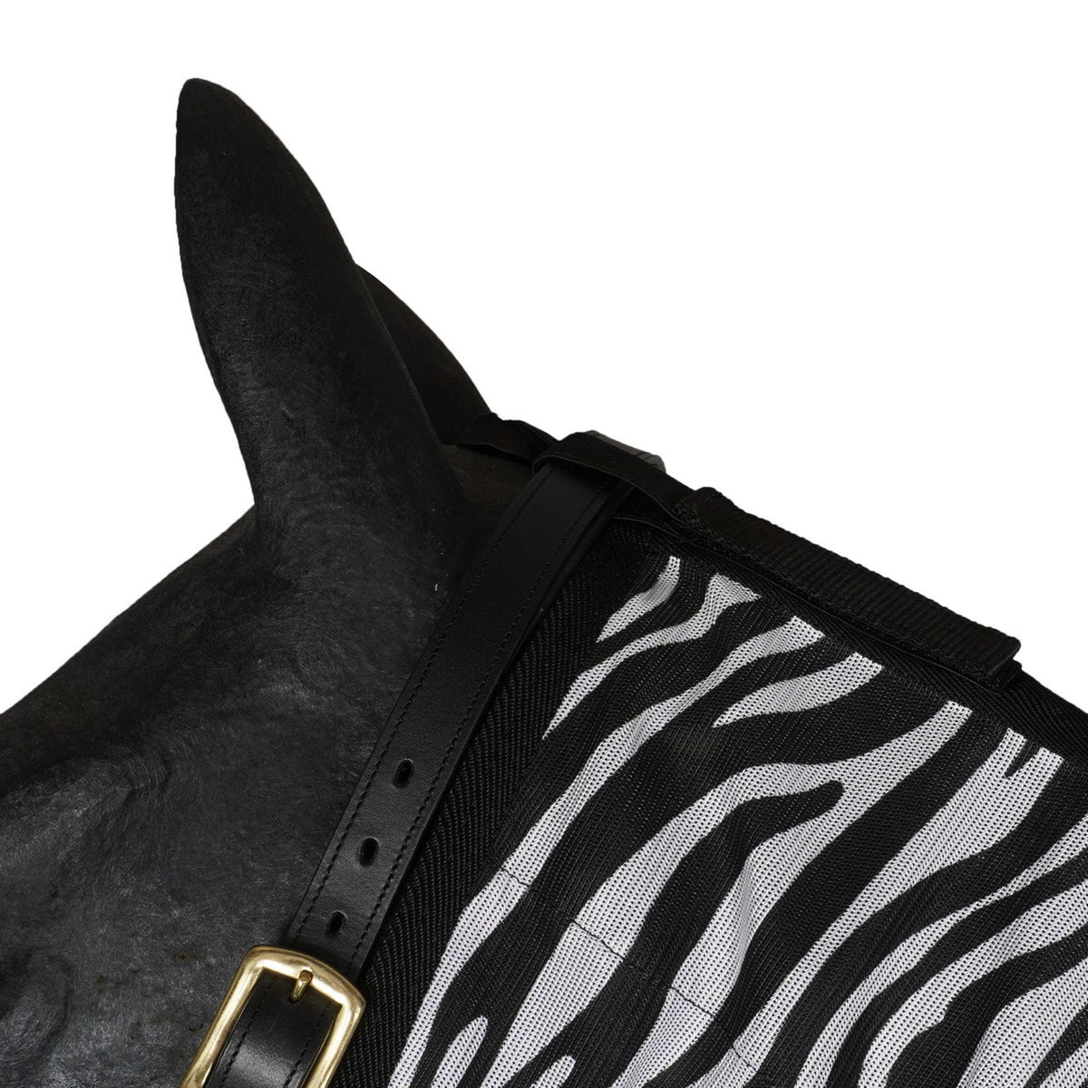 Harry's Horse Manta Antimoscas Capucha Desmontable Zebra