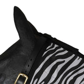 Harry's Horse Manta Antimoscas Capucha Desmontable Zebra