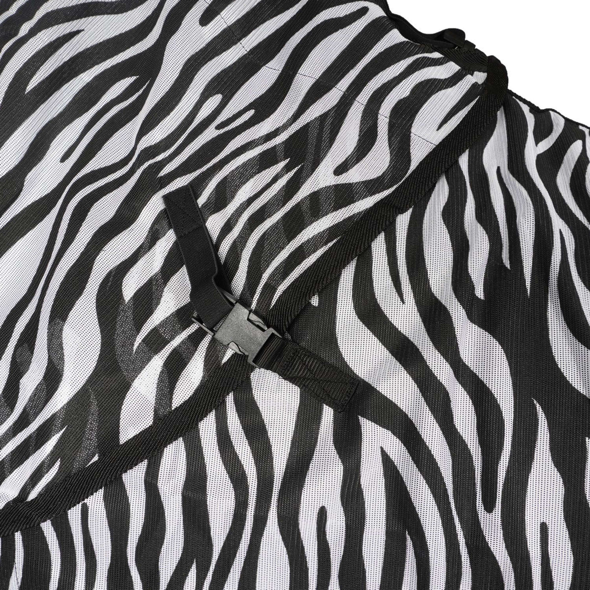 Harry's Horse Manta Antimoscas Capucha Desmontable Zebra