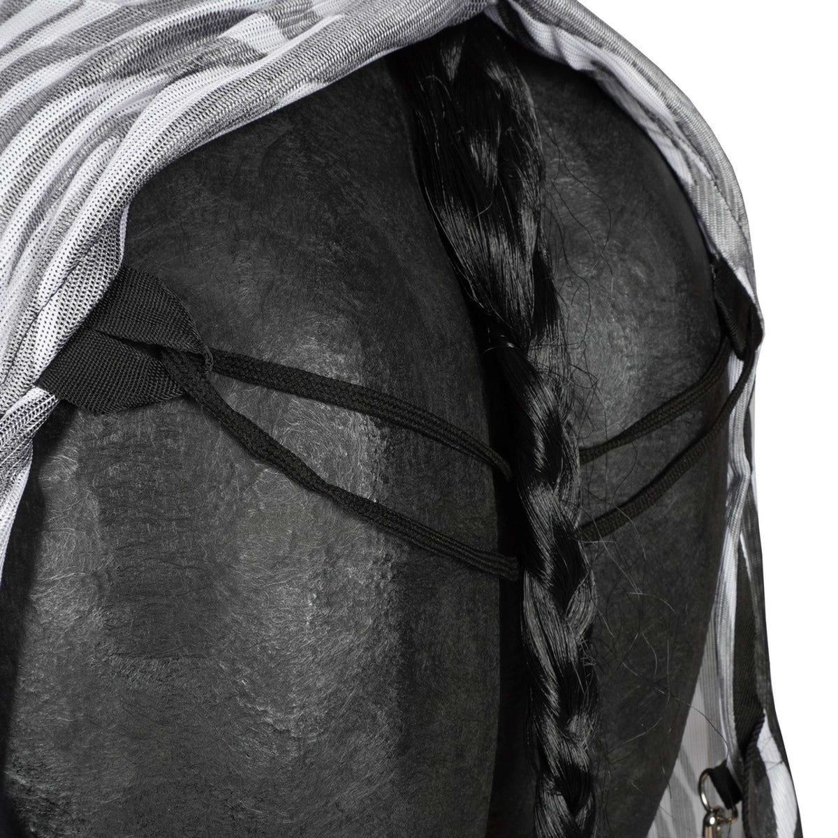 Harry's Horse Manta Antimoscas Capucha Desmontable Zebra