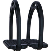 HKM Estribos Light per Paar Negro