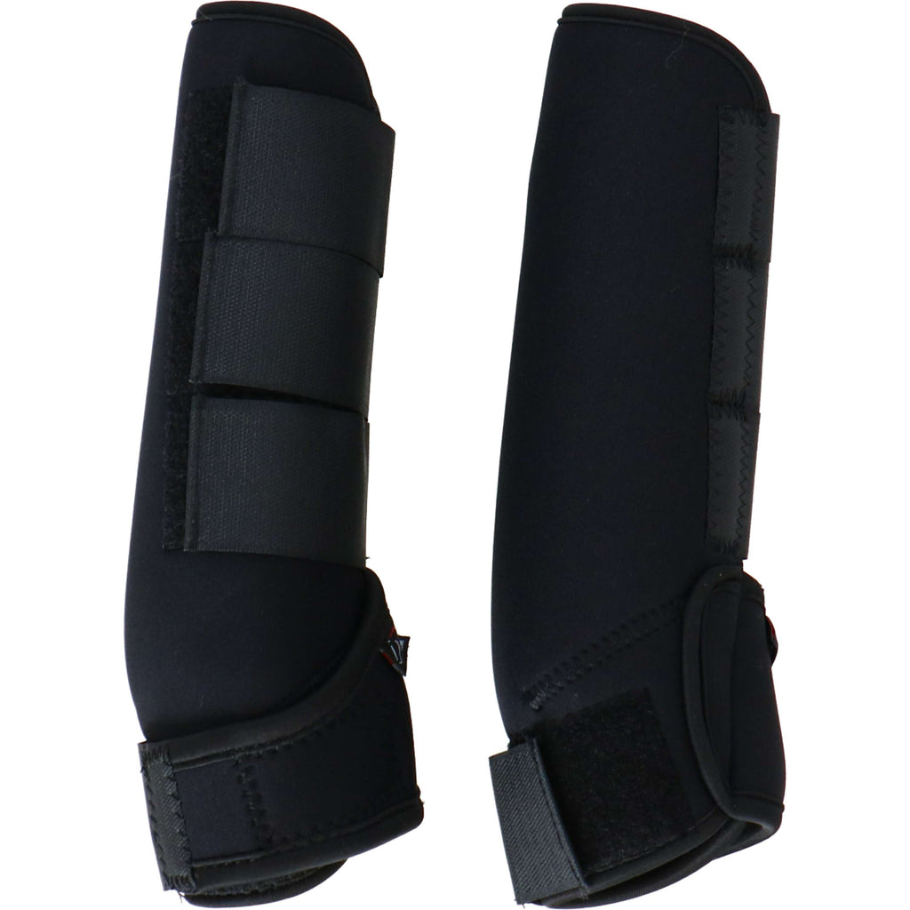 HKM Protectores de piernas Colour Negro