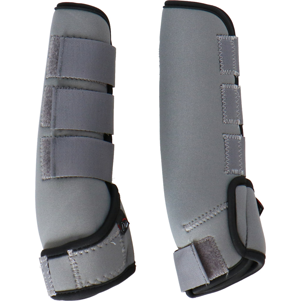 HKM Protectores de piernas Colour Neopreno Gris/Negro