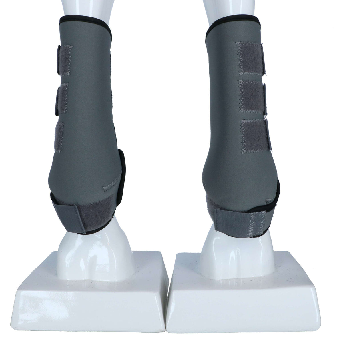 HKM Protectores de piernas Colour Neopreno Gris/Negro