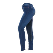 HKM Pantalones de Equitación Summer Denim Jeans azul
