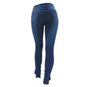 HKM Pantalones de Equitación Summer Denim Jeans azul