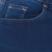 HKM Pantalones de Equitación Summer Denim Jeans azul
