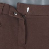 HKM Pantalón de Equitación Basic Marron oscuro