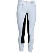 HKM Pantalón de Equitación Basic Blanco/Negro