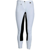 HKM Pantalón de Equitación Basic Blanco/Negro