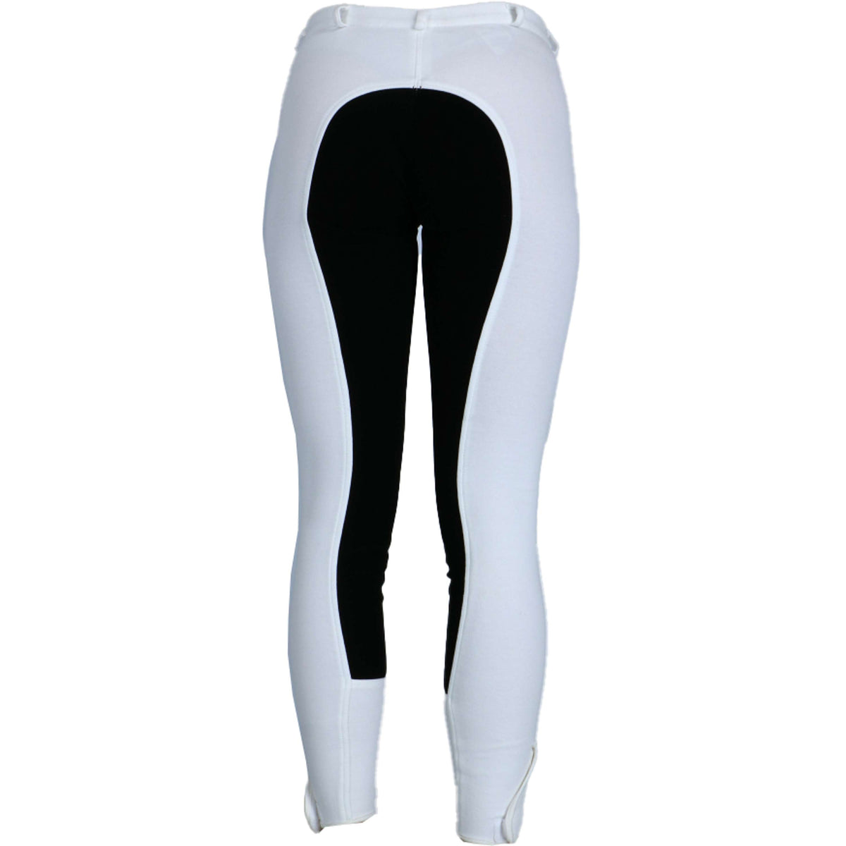 HKM Pantalón de Equitación Basic Blanco/Negro