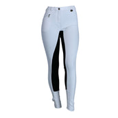 HKM Pantalón de Equitación Basic Blanco/Negro