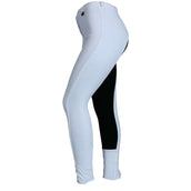 HKM Pantalón de Equitación Basic Blanco/Negro
