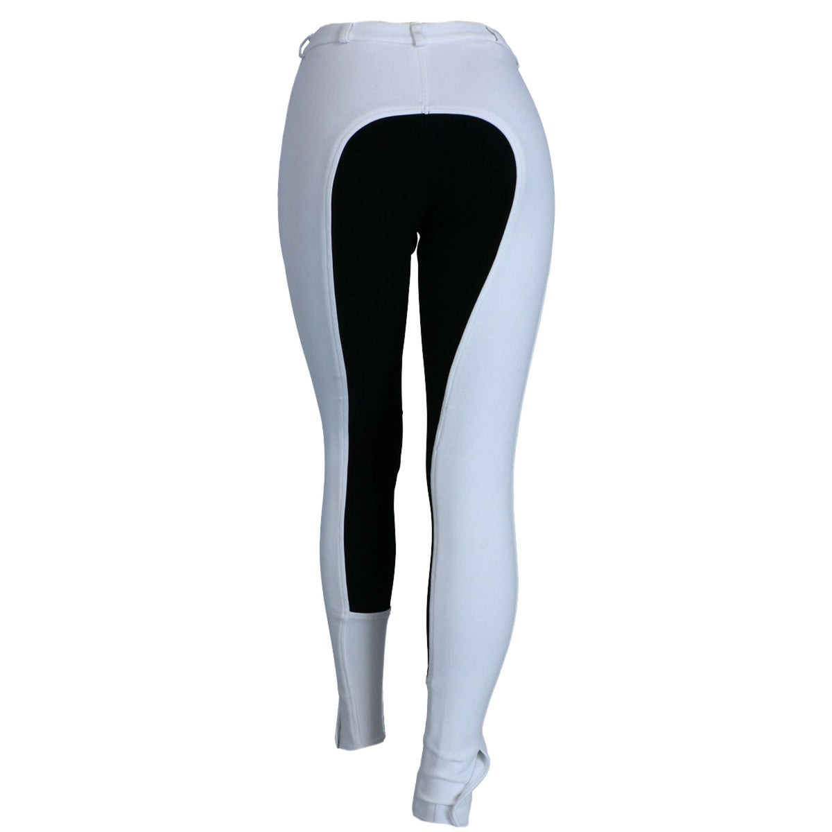 HKM Pantalón de Equitación Basic Blanco/Negro