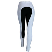 HKM Pantalón de Equitación Basic Blanco/Negro