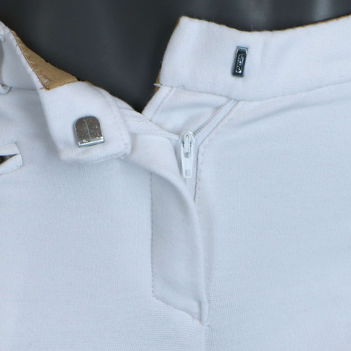 HKM Pantalón de Equitación Basic Blanco/Negro