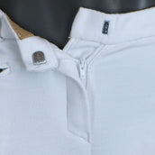 HKM Pantalón de Equitación Basic Blanco/Negro