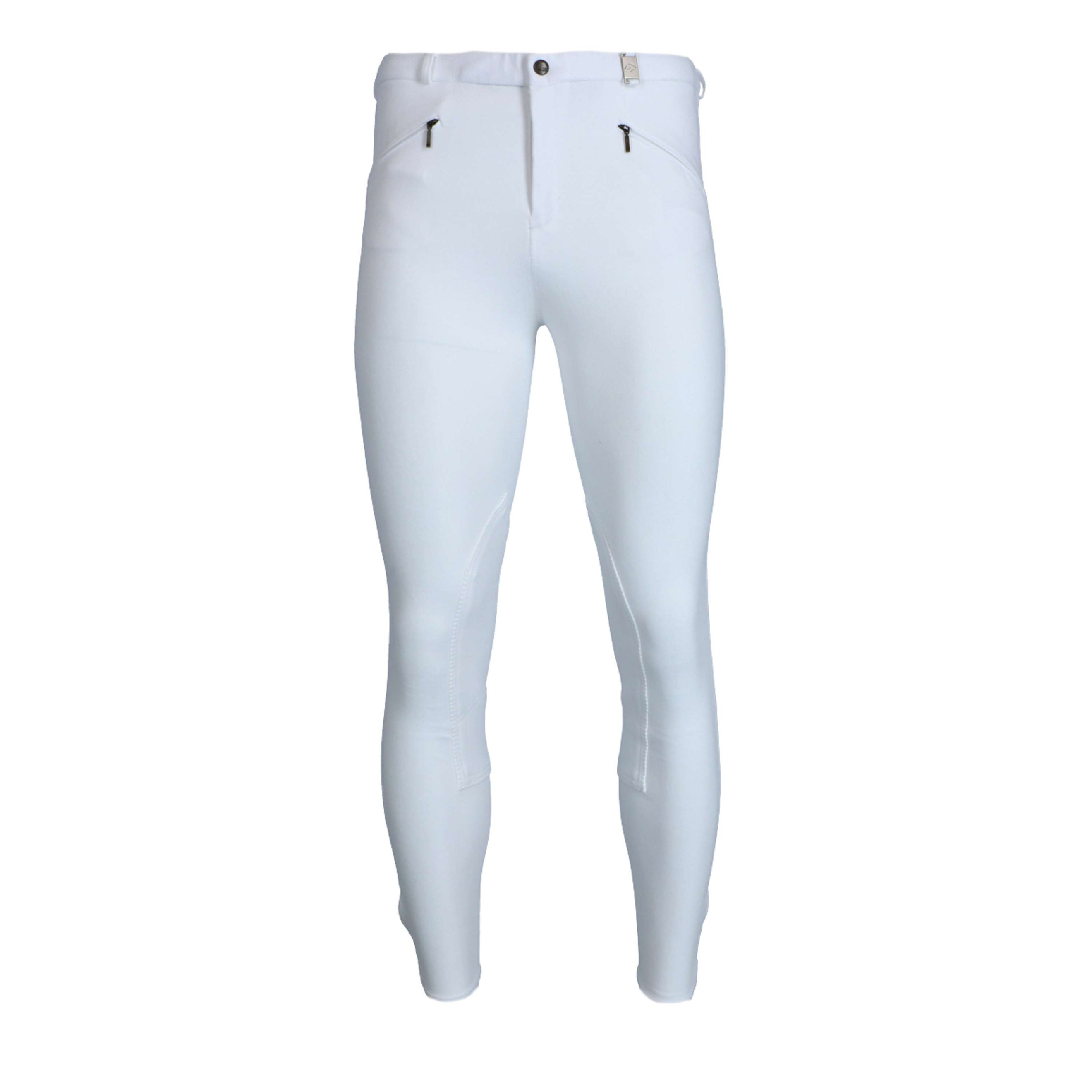 HKM Pantalón de Equitación Basic Blanco HKM Pantalón de Equitación Basic Blanco