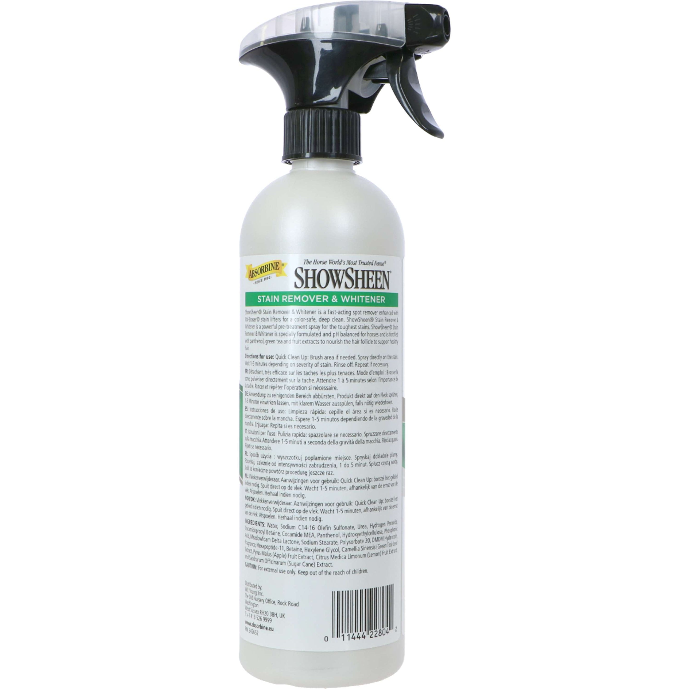 Absorbine Spray Quitamanchas Absorbine Stain Remover & Whitener Absorbine Spray Quitamanchas Absorbine Stain Remover & Whitener