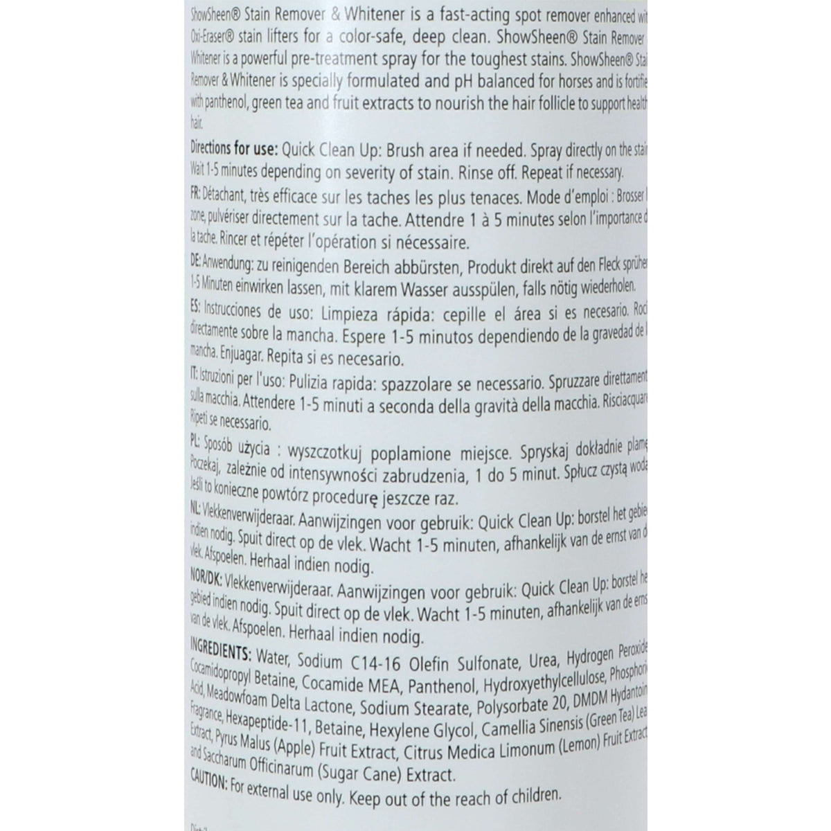 Absorbine Spray Quitamanchas Absorbine Stain Remover & Whitener