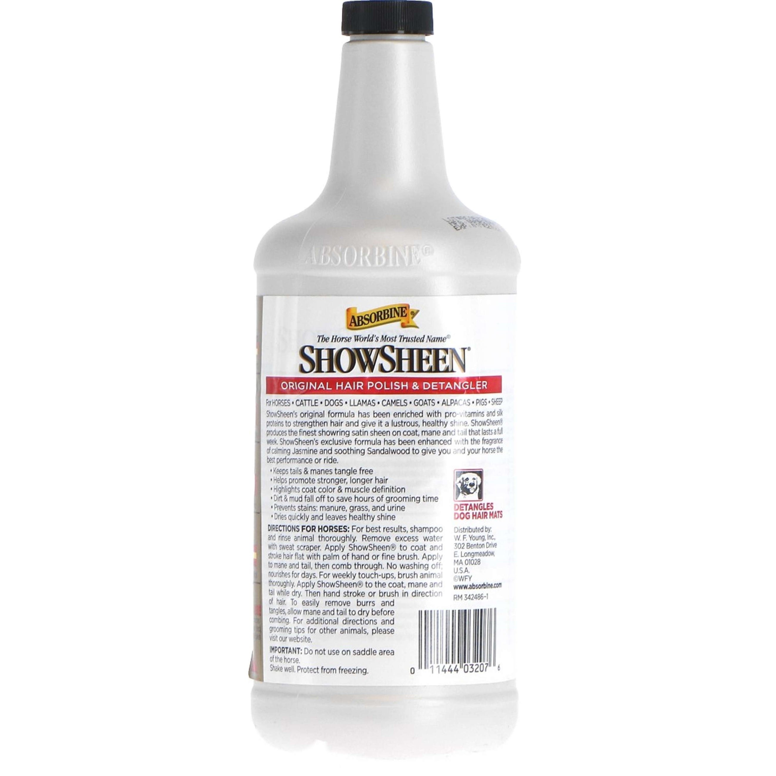 Absorbine Desenredante Showsheen Spray Absorbine Desenredante Showsheen Spray