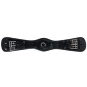 BR Cincha de doma Durham Negro/Plata