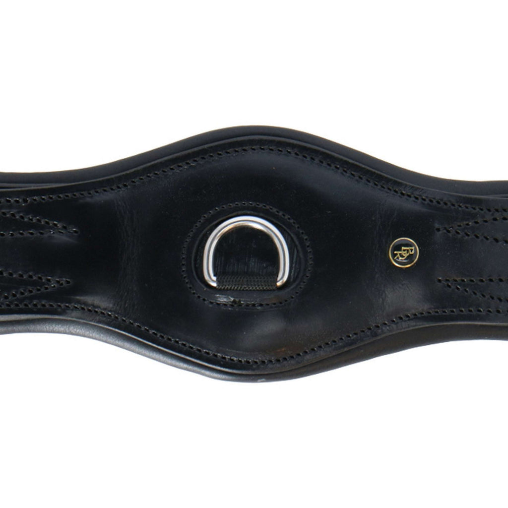 BR Cincha de doma Durham Negro/Plata