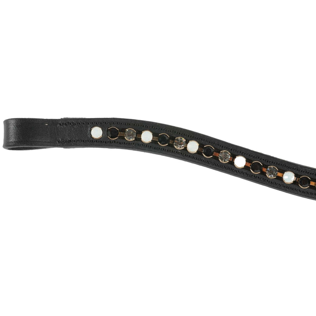 Premiere Cabezada frontal Lyskamm Geb Crystal Negro