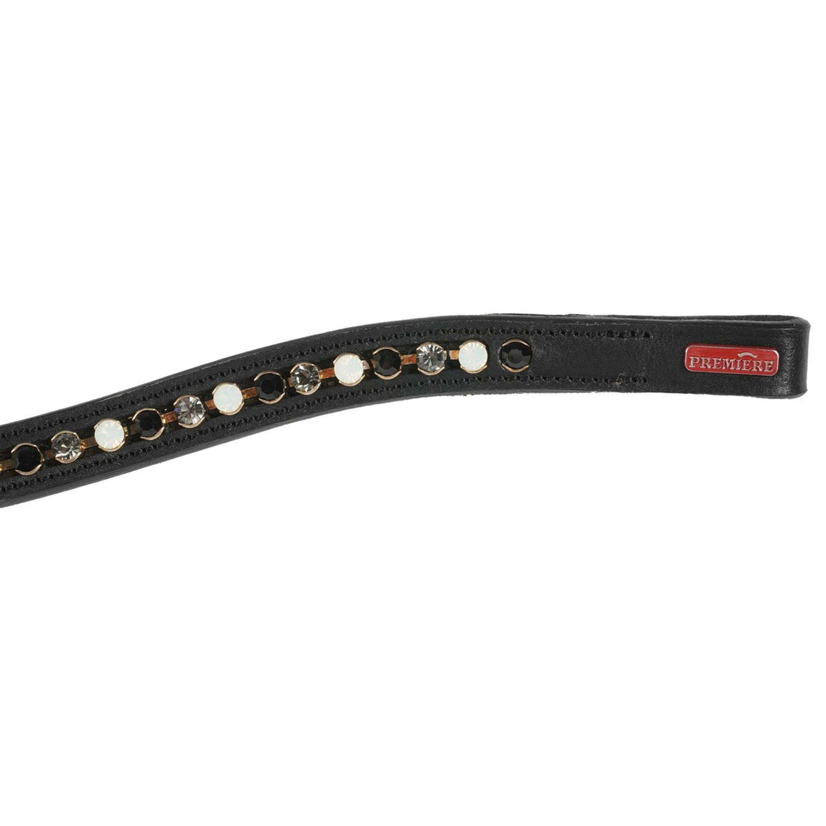 Premiere Cabezada frontal Lyskamm Geb Crystal Negro