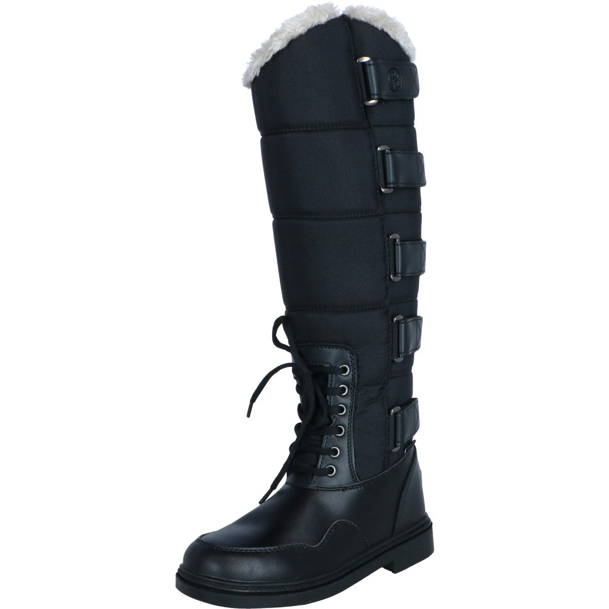 BR Botas de Equitación de Invierno Siberia Negro