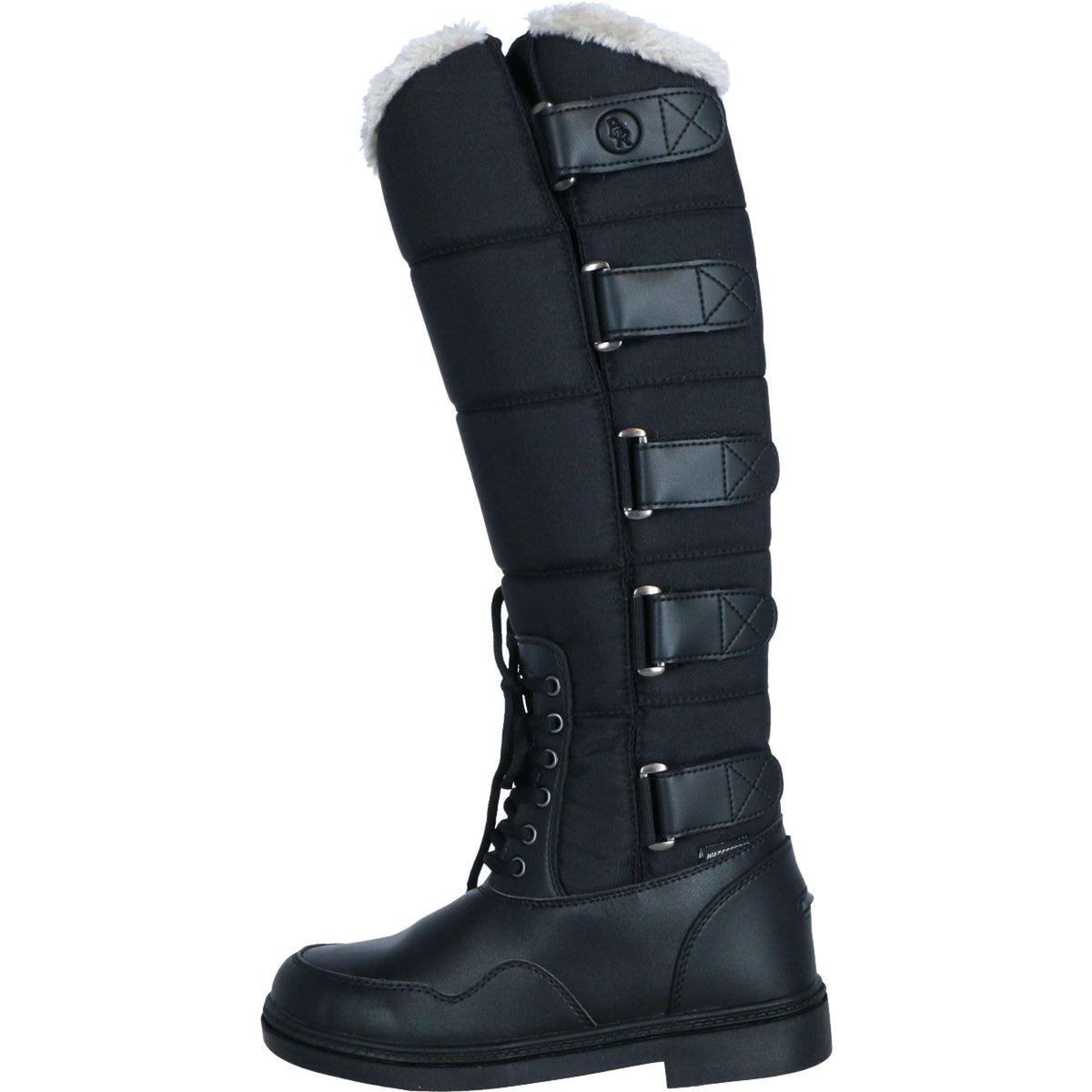 BR Botas de Equitación de Invierno Siberia Negro
