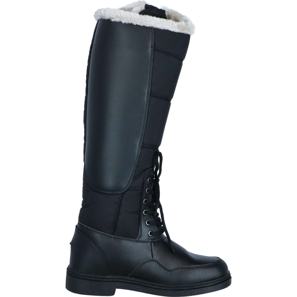 BR Botas de Equitación de Invierno Siberia Negro