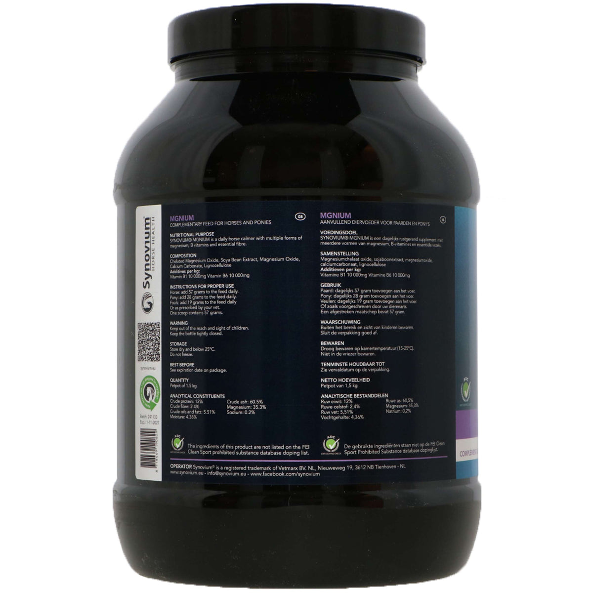 Synovium Mgnium Magnesium