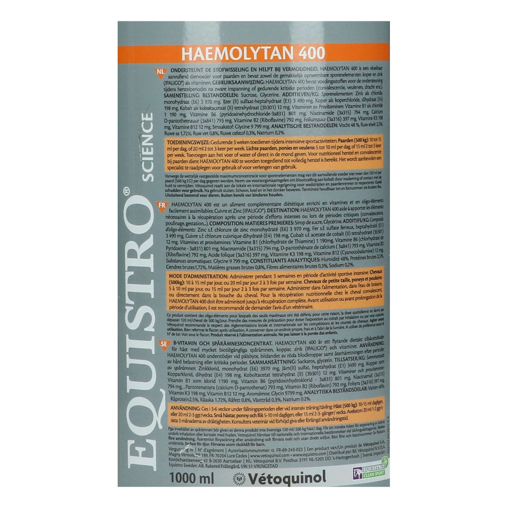 Equistro Haemolytan 400