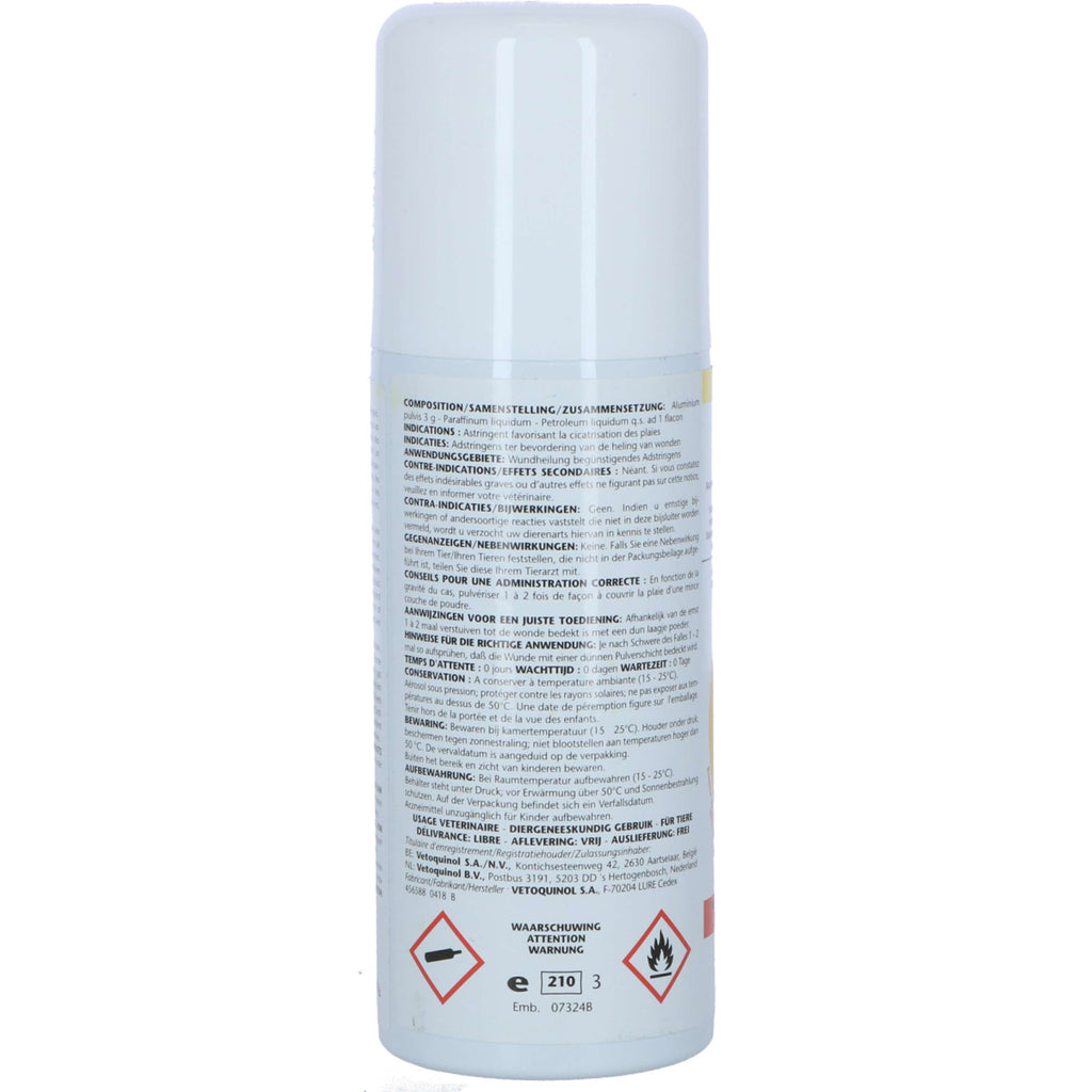Vetoquinol Cuidado de Heridas Aluspray