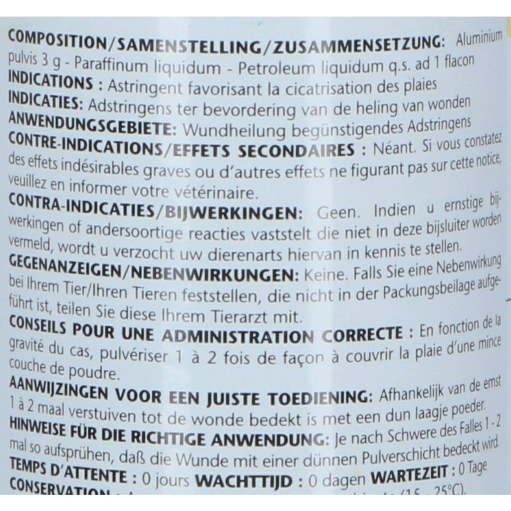Vetoquinol Cuidado de Heridas Aluspray