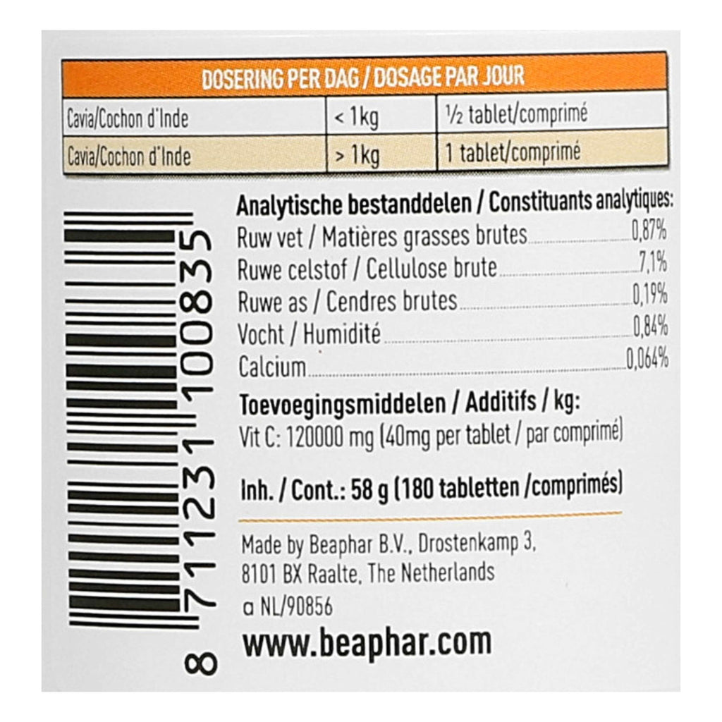Beaphar C Comprimidos de Vitamina C