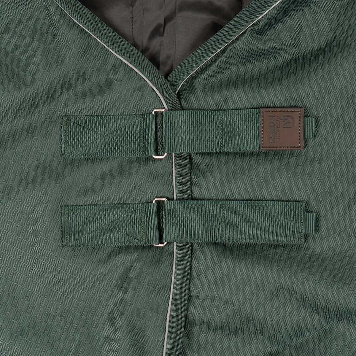 Agradi Horse Cubrecuellos 1200D 200gr Banda Reflectante Verde