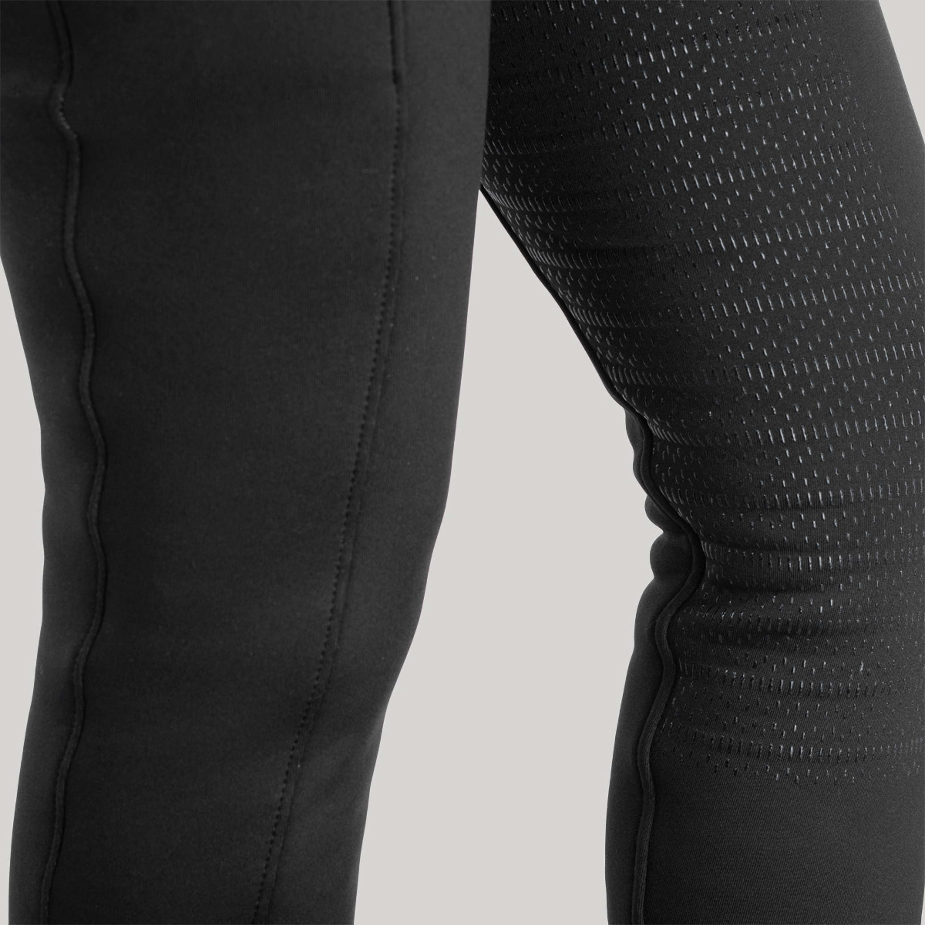 Elvera Equestrian Pantalón de Equitación Teddy Winter Pro Negro