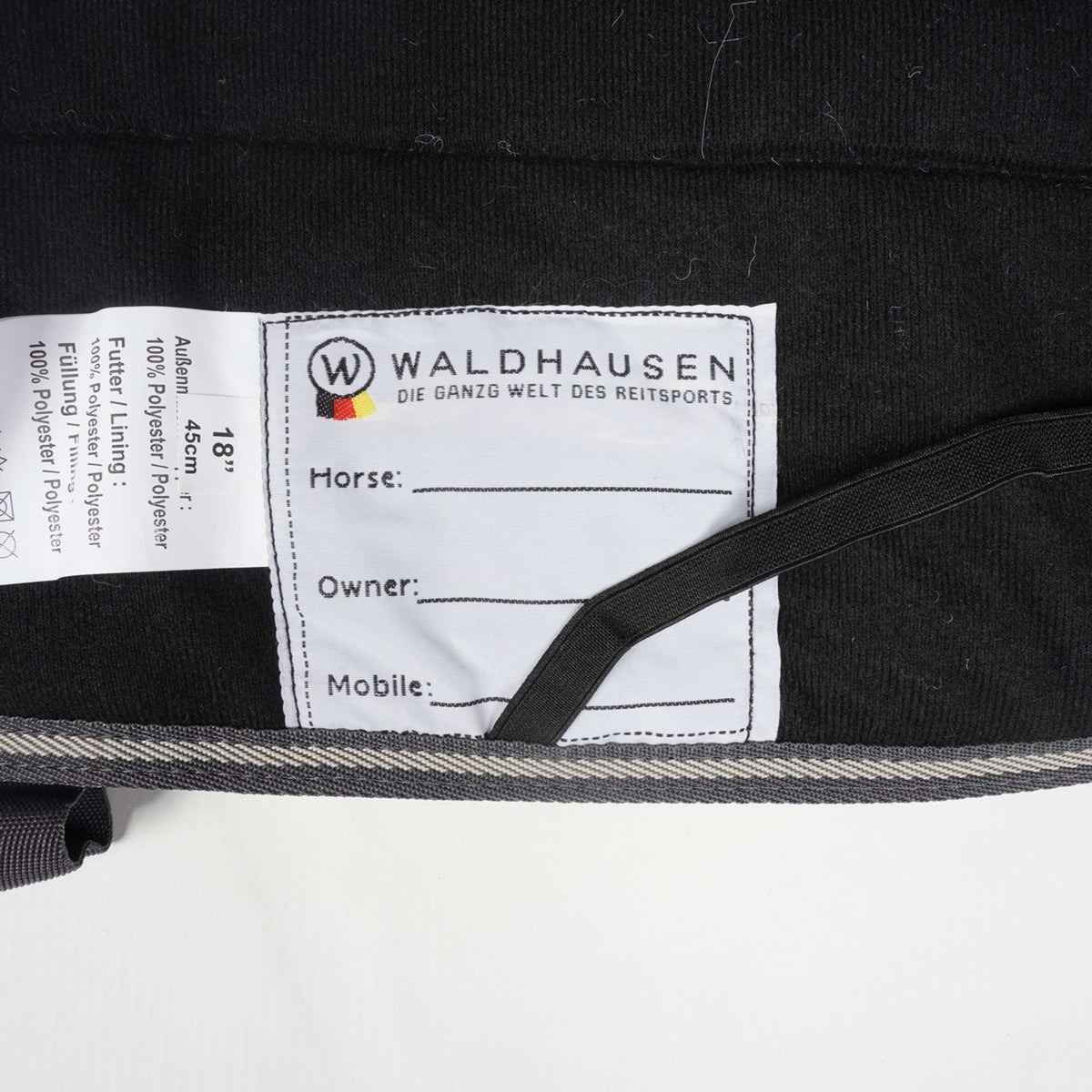 Waldhausen Manta para Perros Comfort Line 200g Asphalt