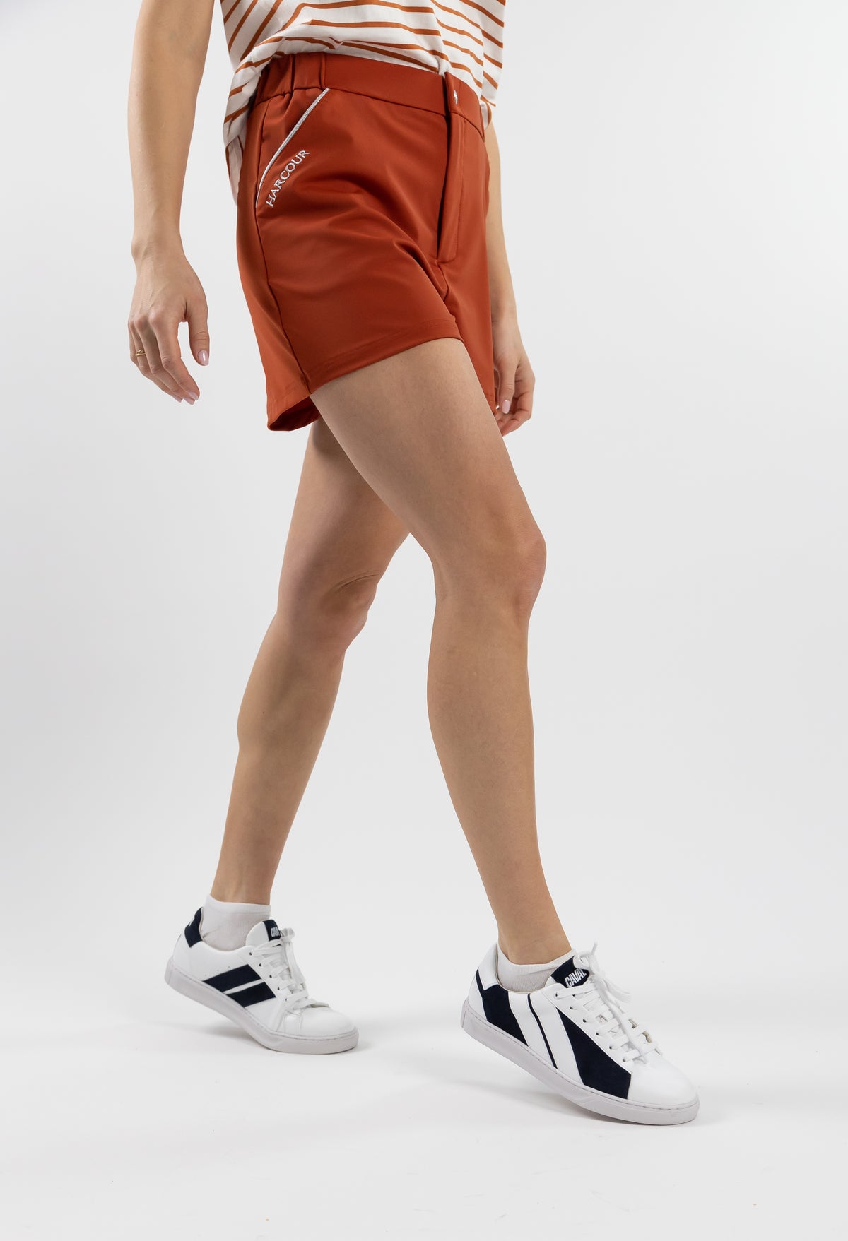 Harcour Pantalones Alby Mujer Terracotta